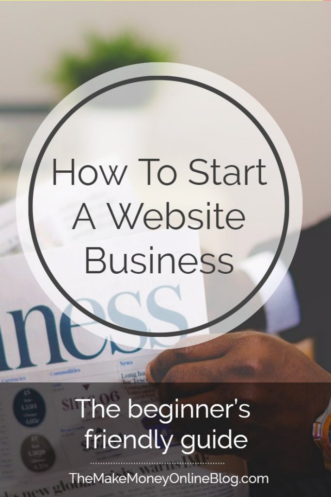 How To Start A Website Business - Beginner's Friendly Guide