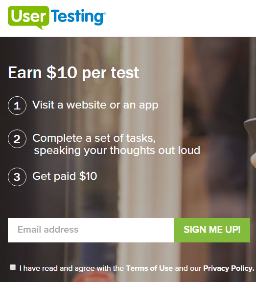 user testing