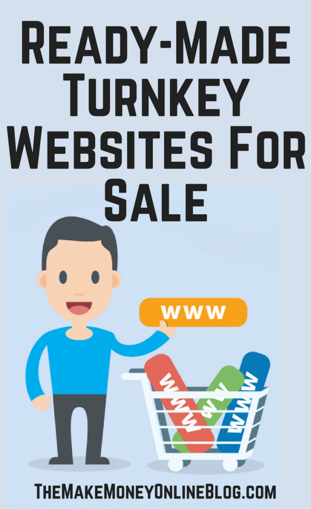 ready made turnkey websites for sale