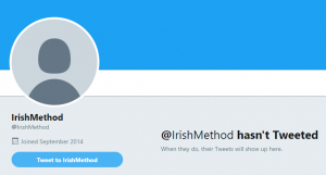 the irish method on twitter