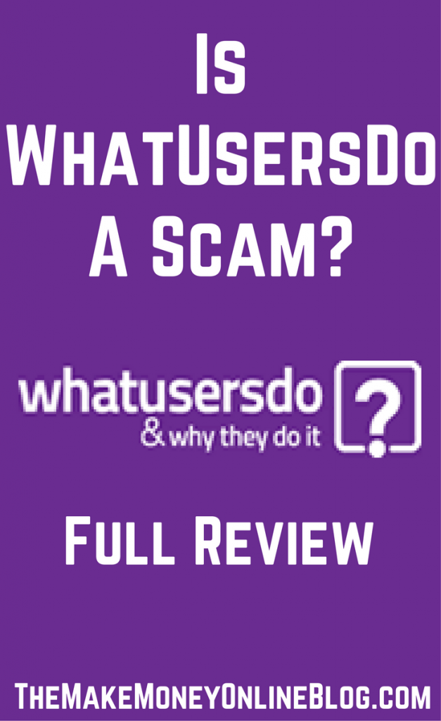 Is WhatUsersDo a scam