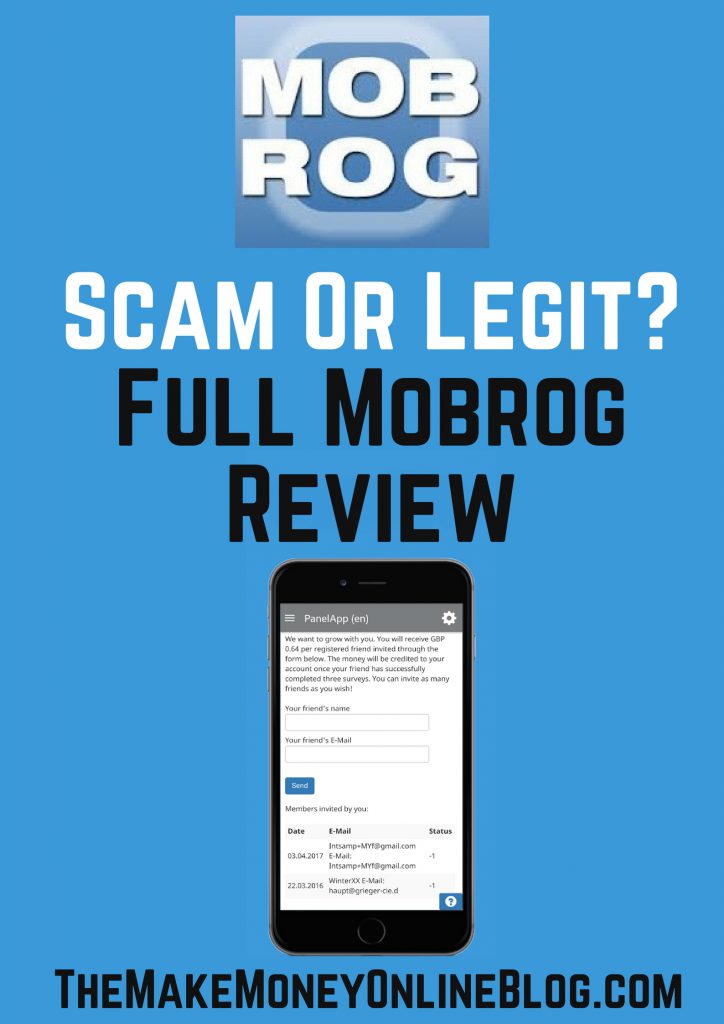 Mobrog Review - Is Mobrog a Scam, Legit Or Waste of Time?