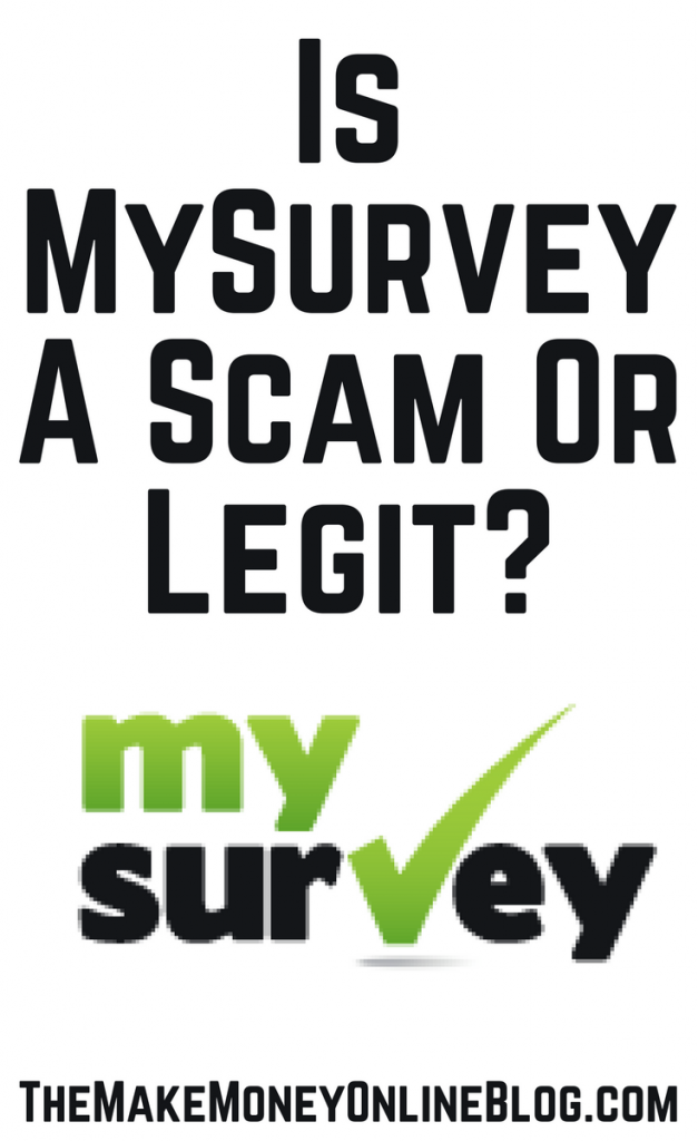 is mysurvey a scam or legit