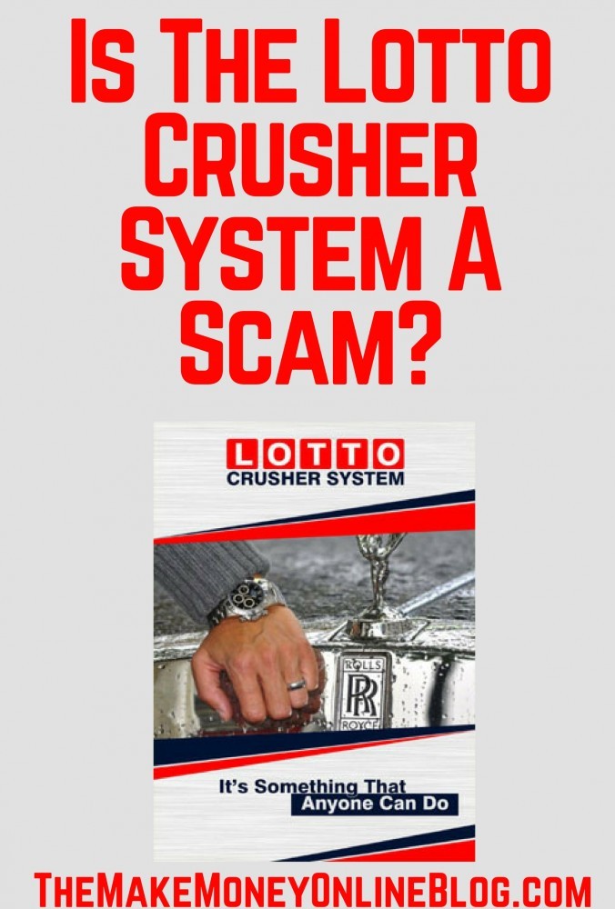 is the lotto crusher system a scam