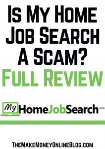 is my home job search a scam