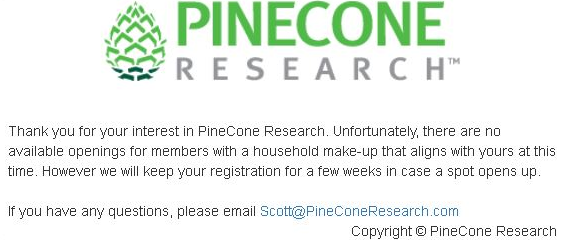 is pinecone research a scam