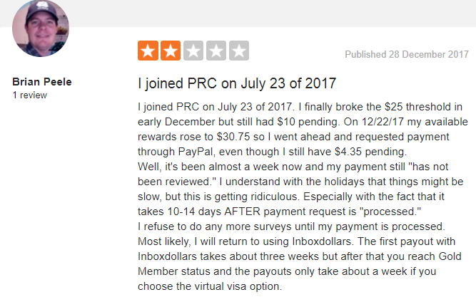 product report card complaints