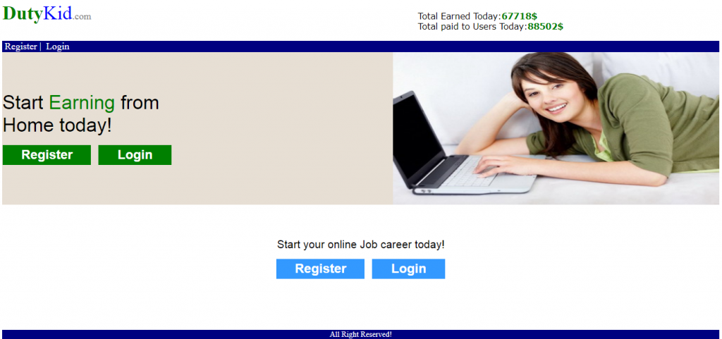 what is dutykid.com is dutykid.com a scam