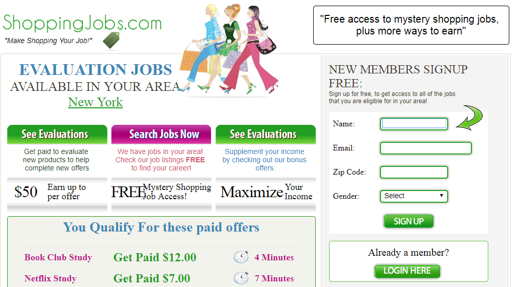 what is shopping jobs a scam or legit