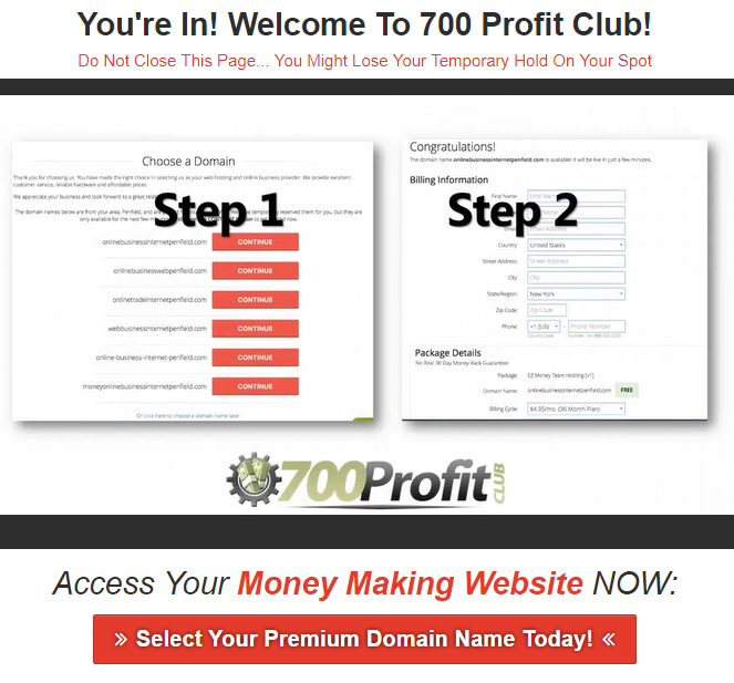 700 profit club scam