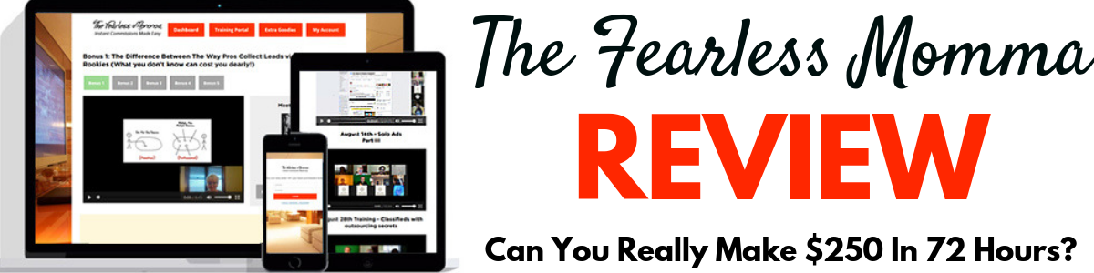 The Fearless Momma Review Warning Pyramid Scheme Alert - 