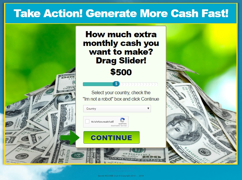 what is secret income club a scam