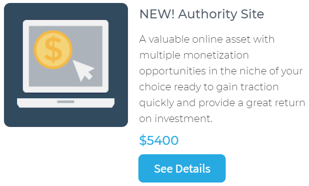 done for you authority site