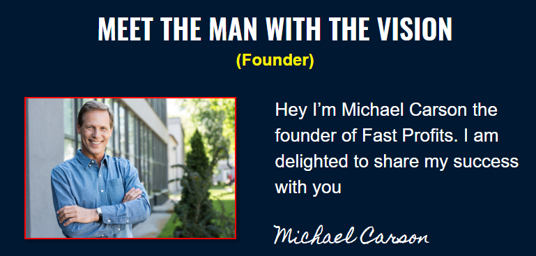 what is fast profits online by michael carson a scam or legit