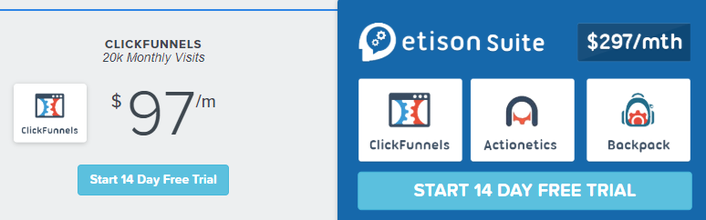 clickfunnels pricing