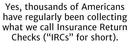 insurance return checks scam