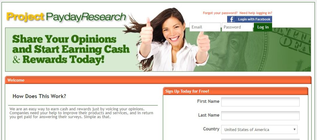 what is project payday research