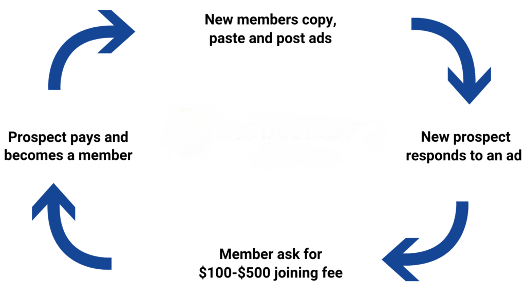 how the home income millionaire pyramid scheme works