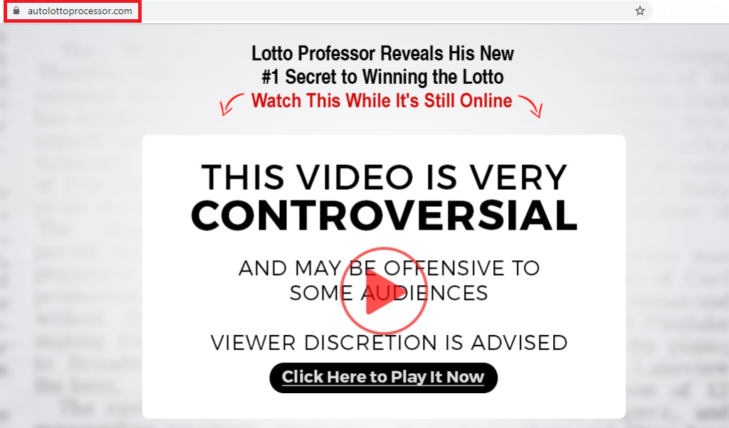 Auto Lotto Processor Scam Lustig S Back With More Crap