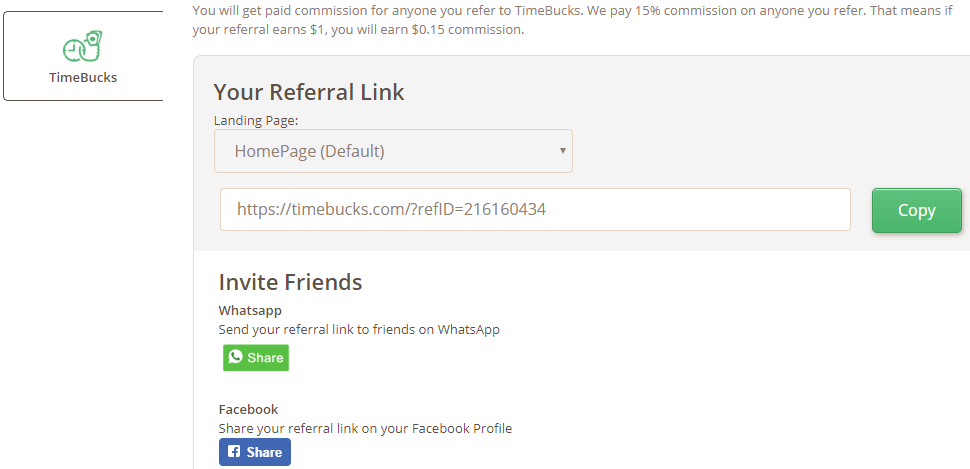 timebucks affiliate program