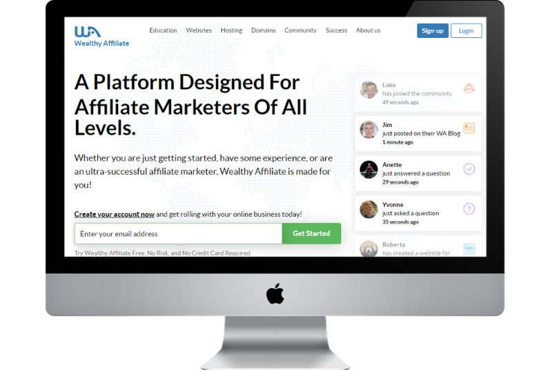 wealthy affiliate the best affiliate marketing training for beginners