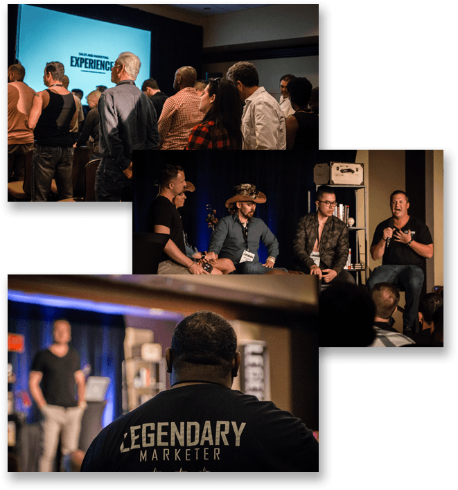 legendary marketer events and experiences