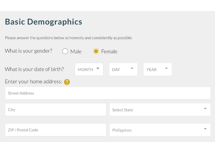 PointClub Sign Up Form