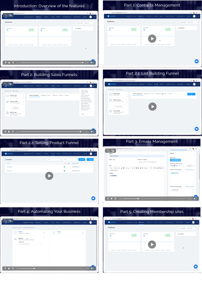 Systeme.io Tutorials