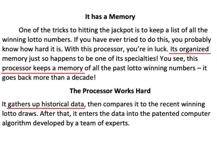 Lotto Destoyer Memory Theory