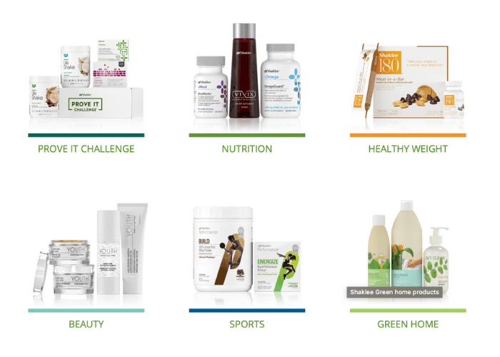 Shaklee Products