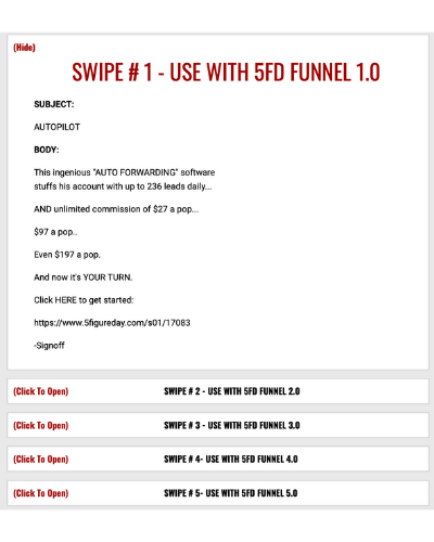 5 Figure Day Full Throttle Refund Policy