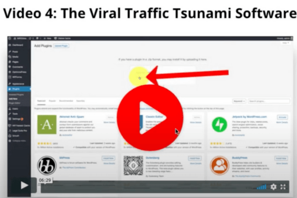 The Secret Page Viral Traffic Tsunami Software