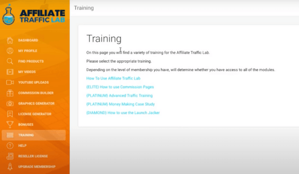 Affiliate Traffic Lab Training