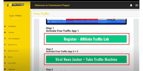 Commission Pages Additional Traffic Sources