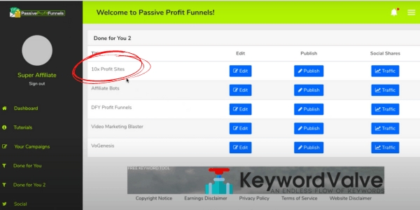 Passive Profit Funnels Secondary Offers