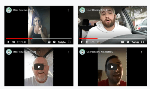 Reward Dollars Fake Video Testimonials