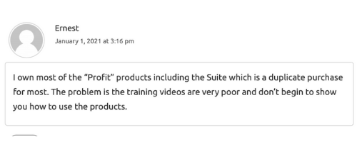 Profit Suite Training Feedback