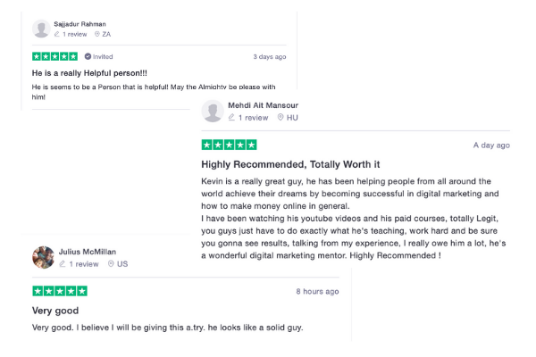 AMZDFY Trustpilot Positive Reviews