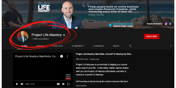 Affiliate Marketing Mastery Owner YouTube Channel