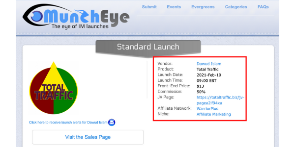 MunchEye Product Information