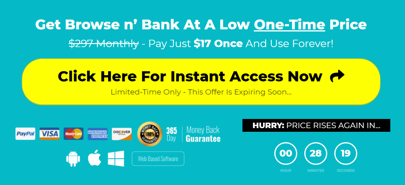 browse n bank pricing