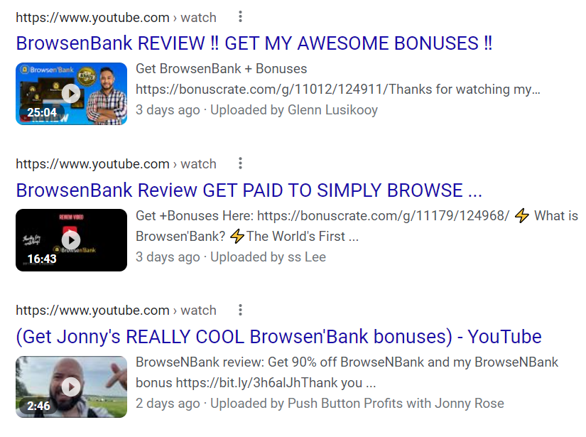 browsenbank reviews and bonuses